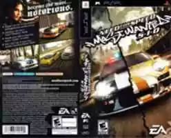 Free download Need for Speed Most Wanted 5-1-0 [ULUS-10036] PSP Box Art free photo or picture to be edited with GIMP online image editor